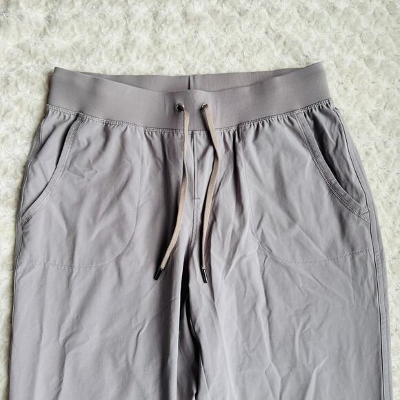 CRZ YOGA Womens Stone Chrome Pewter Breathable Travel Lounge Fitness Joggers S - Picture 5 of 9